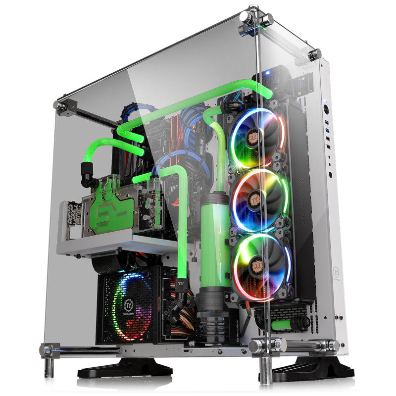 Thermaltake Core P5 Snow Mid Tower ATX Case With Tempered Glass Sides ...