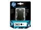 HP 363 Black Original Ink Cartridge - Standard Yield 410 Pages - C8721EE