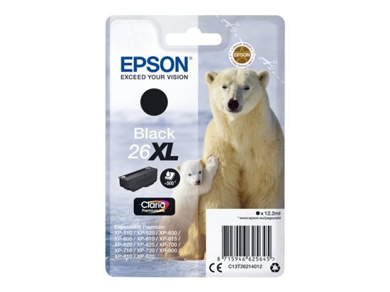 Epson 26XL Black Inkjet Cartridge