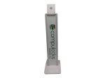 Compulocks Tablet Floor Stand Branded Mount BrandME - White - Stand - aluminium - white - floor-standing