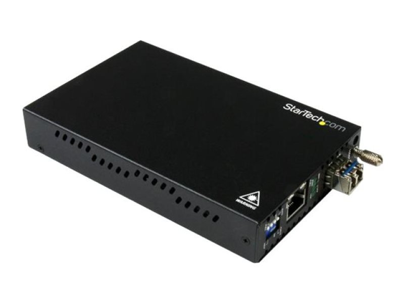 Startech.com Gigabit Ethernet Copper-to-fiber Media Converter - Sm Lc - 20 Km