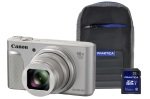 Canon Powershot Sx730 Hs Silver Camera Kit Inc 32gb Sd Card And Case