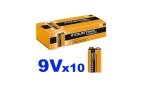 9v Duracell Batteries Tub 10