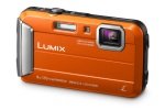 Panasonic DMC-FT30 Tough Camera Orange 16.1MP 4xZoom 2.7LCD 720pHD 25mm Wtprf