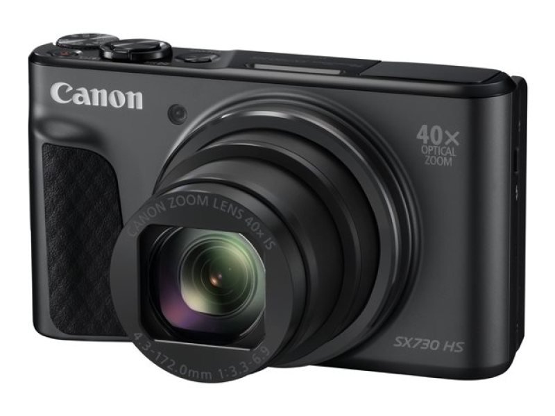 Canon PowerShot SX730 HS Camera Black 20.3MP 40x Zoom FHD WiFi at