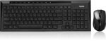 Rapoo 8200P 5GHz Wireless Desktop Combo Set Black UK Layout