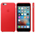 Apple iPhone 6s Plus Silicone Case Red