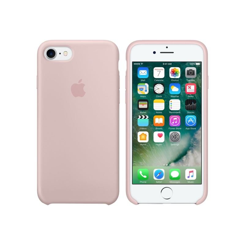 Apple iPhone 7 Silicone Case - Pink Sand | Ebuyer.com