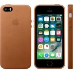 Apple iPhone SE Leather Case - Saddle Brown