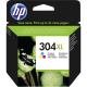 HP 304XL Tri-Colour Original Ink Cartridge - High Yield 300 Pages - N9K07AE