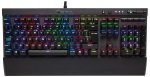 Corsair Gaming K70 LUX RGB Mechanical Keyboard Backlit RGB LED Cherry MX Silent RGB