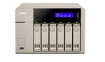 QNAP TVS-663-8G 60TB (6 x 10TB WD GOLD) 6 Bay Desktop NAS with 8GB RAM