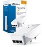 Devolo dLAN powerline 1200 TRIPLE PLUS (Gigabit Ethernet) Add-On adapter