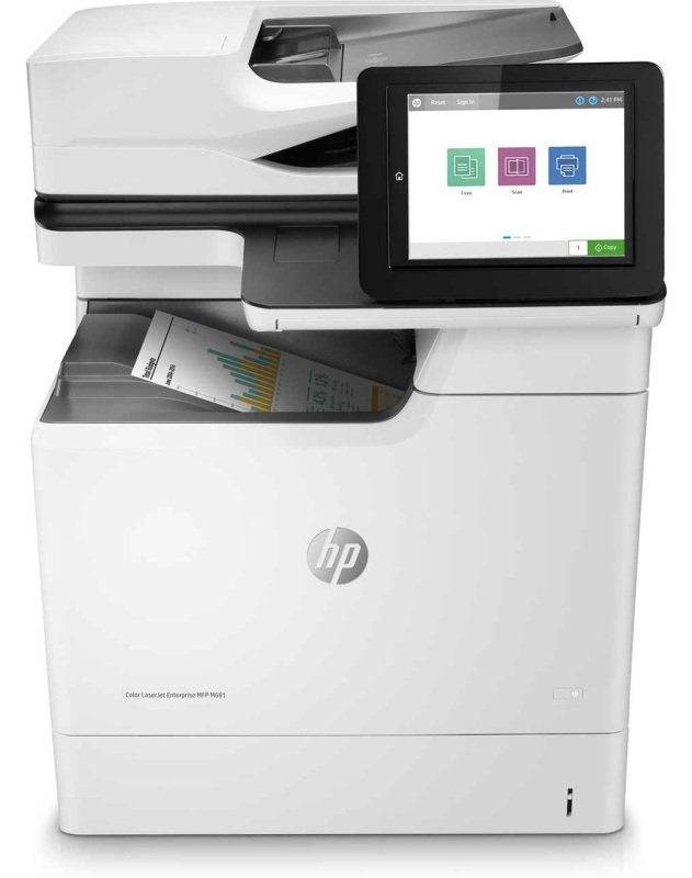 HP Colour LaserJet Enterprise MFP M681dh Network Printer