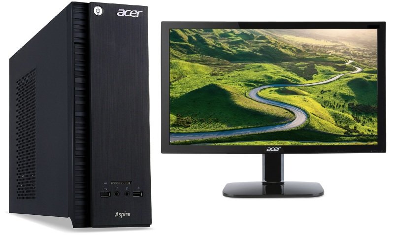 Acer Aspire XC-704 Desktop + 24" Full HD Monitor
