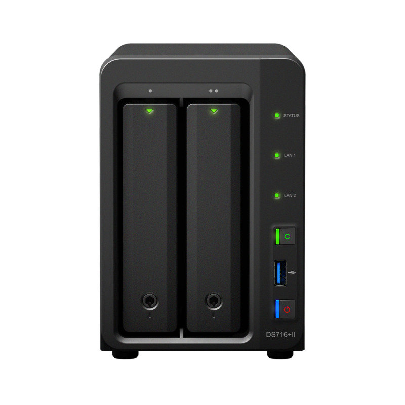 Synology Ds718 2 Bay Desktop Nas Enclosure