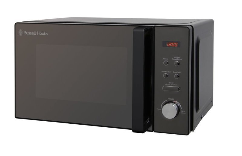 Russell Hobbs RHM2076B 20L Digital 800w Solo Microwave Black