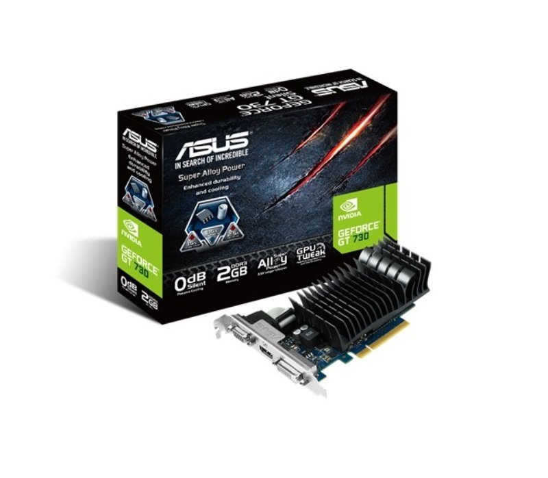 ASUS NVIDIA GeForce GT 730 Graphics Card - 2GB