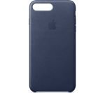 Apple iPhone 7 8 Plus Leather Case - Midnight Blue