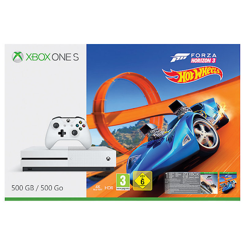 Xbox One S 1TB + Forza Horizon 3, COD WWII & Forza7