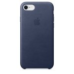 Apple iPhone 8 / 7 Leather Case - Midnight Blue
