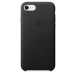 Apple iPhone 7 8 Plus Leather Case - Black