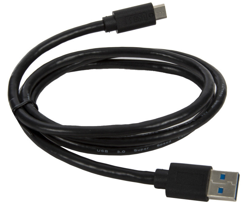 Xenta Type C - USB 3.0 Black Cable 1m