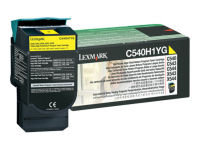 Lexmark C540H High Yield yellow Toner cartridge - 2000 pages