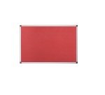 Bi-Office 1200x900mm Red Felt Board - FA0546170