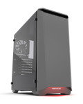 Phanteks Eclipse P400S Glass Midi Tower Case - Noise Dampened Gun Metal