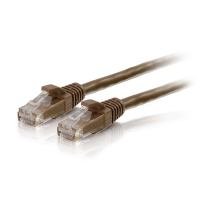 C2G, Cat6 550MHz Snagless Patch Cable Brown, 1.5m