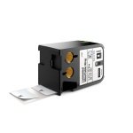 Dymo Rhino XTL White Laminated Cable Wrap Pre-Sized Labels - 38x21mm, B/W
