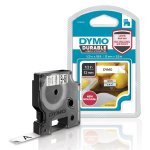 Dymo D1 Labelling Tape Black on White 12mmx3m 1978364