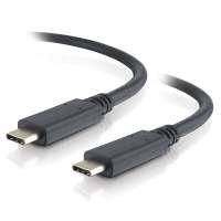C2G 1m USB Type C Cable 4K - USB 3.1 (Gen 2) M/M - USB C Cable Black