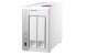 Qnap Ts-231p2-4g/8tb-red 2 Bay Nas