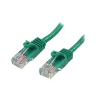 StarTech Cat5e Ethernet Green Patch Cable- 0.5m