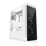 Thermaltake View 27 Snow Edition Gull-Wing Curved Window Mid-Tower Case