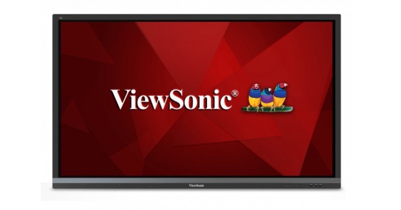 ViewSonic ViewBoard IFP6550 65" Class 4K UHD LED display with built-in PC and multi touch touchscreen