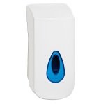 2Work White Bulk Fill Hand Soap Dispenser