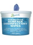 2Work Disinfectant Wipes Tub (500 Wipes)