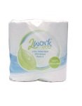 2Work White 2 Ply Toilet Roll 200 Sheets (Pack of 36)