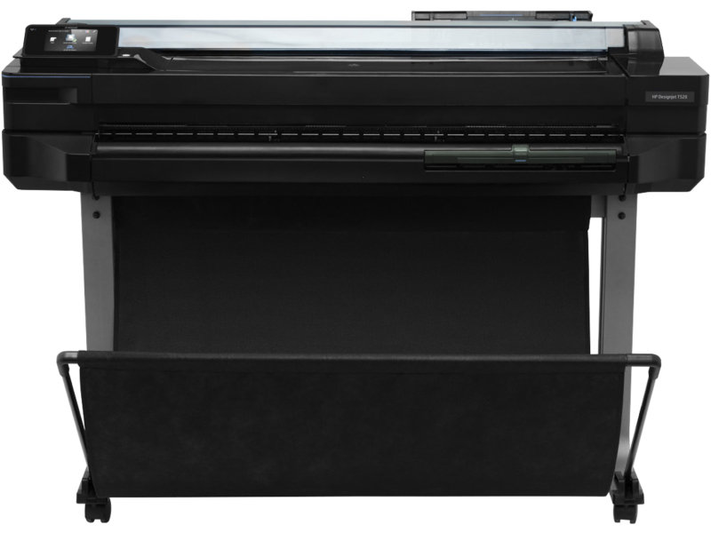 Hp designjet t520 не печатает большие файлы