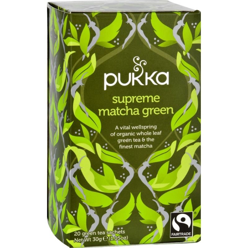 Pukka Green Matcha Ftrade Wwf Tea Pk20