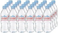 Evian Still Mineral Water 500ml Bottle - 24 Pack