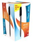Papermate Black InkJoy 100 Ballpoint Pen (Pack of 50)