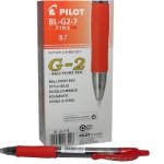 Pilot G207 Retractable Gel Red Pen (Pack of 12)