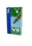 Pilot V5 Hi-Tecpoint Ultra Rollerball Pen 0.3mm Line - 12 Pack