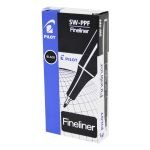 Pilot Black Fineliner Pen (12 Pack)