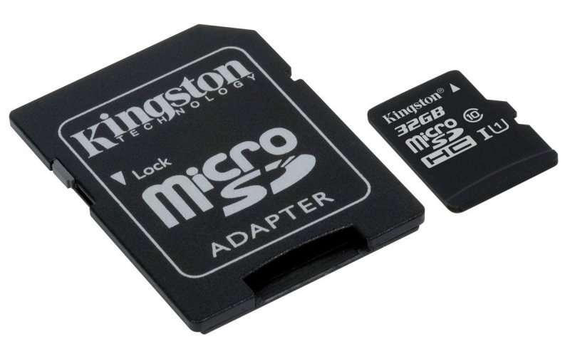 Kingston Canvas Select 32gb Micro Sd Card Sd Adapter Ebuyer