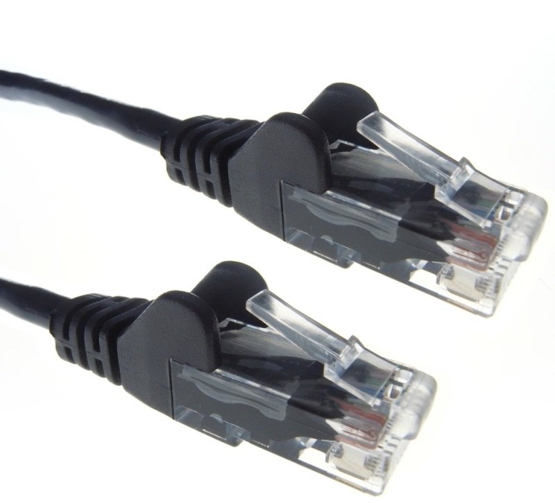 Xenta Cat6 Snagless UTP Patch Cable (Black) 30m